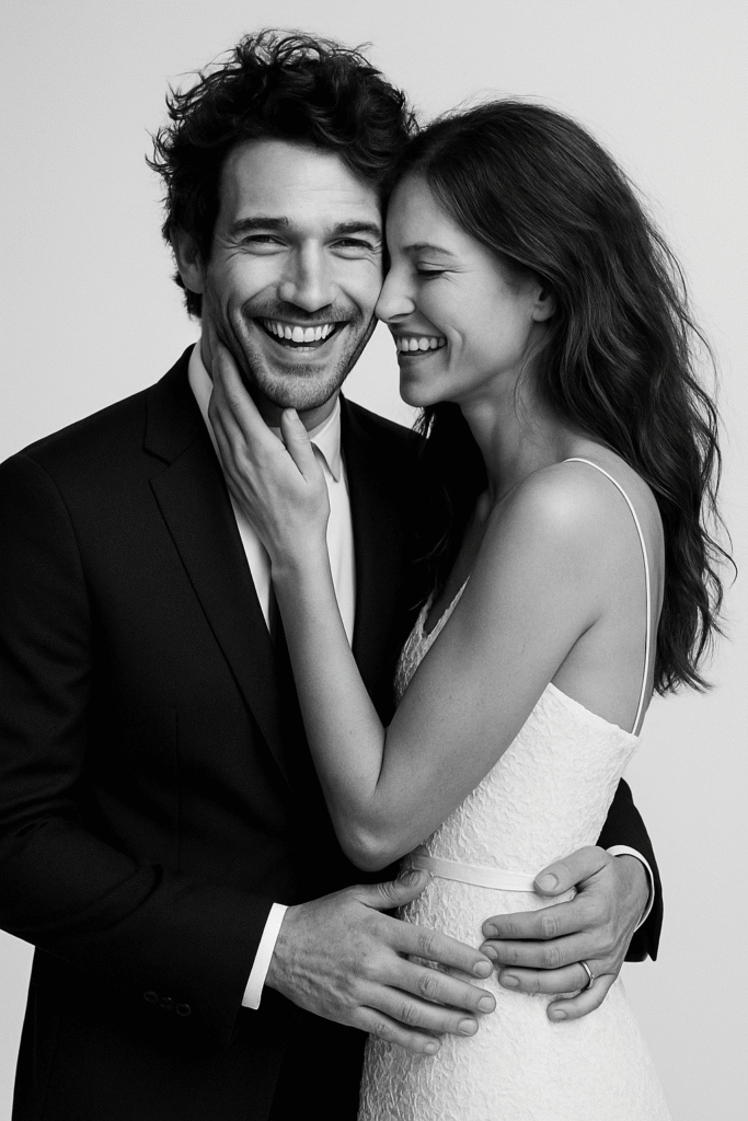 two smiling people to represent our desire to listen to everyone with a smile